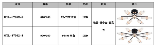 现代简约吸顶灯