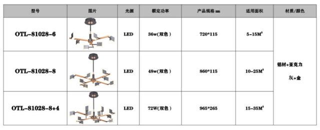 现代简约吊灯